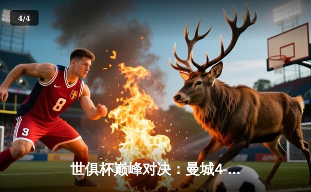 世俱杯巅峰对决：曼城4-0横扫弗鲁米嫩塞首度加冕，阿尔瓦雷斯双响闪耀全场 - 4